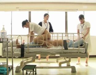 These prex Japanese nurses are gettin hither Wide an