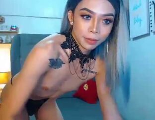 Super-fucking-hot small chinese trans on web cam 2