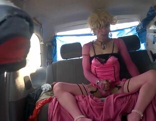My Session Parking Curbside in Pink/Black Escort Costume, 6