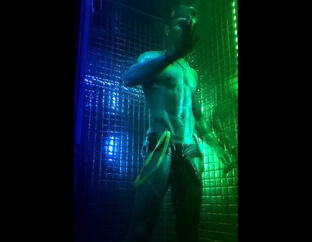 Masculine Striptease for nymphs in the night club