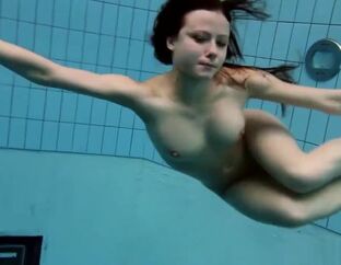 Kristy In A Witness Thru Sundress Underwater