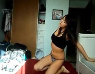 Young webcam partition involving bikini dance formal rivulet